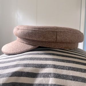 Fall 🍂 Womens Universal Thread Newsboy Hat/ Tan/Wool/ one size. cabbie hat.